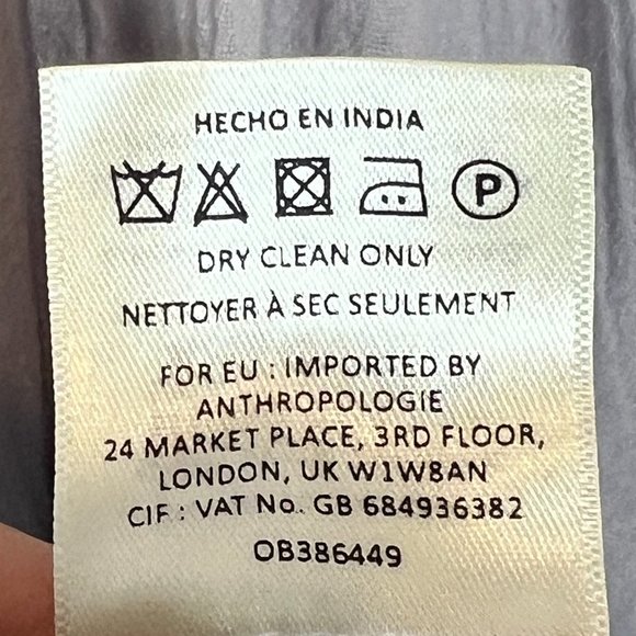 Anthropologie Floreat Sojourner Maxi Dress Size 4 Purple Black Sleeveless Sequin - Picture 13 of 16